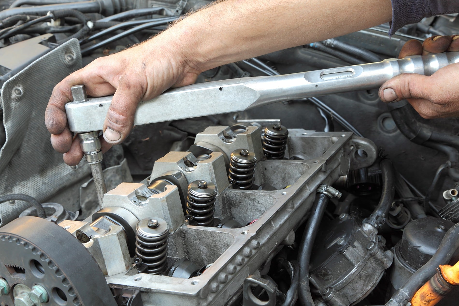 Onderhoud van motor onderhoud