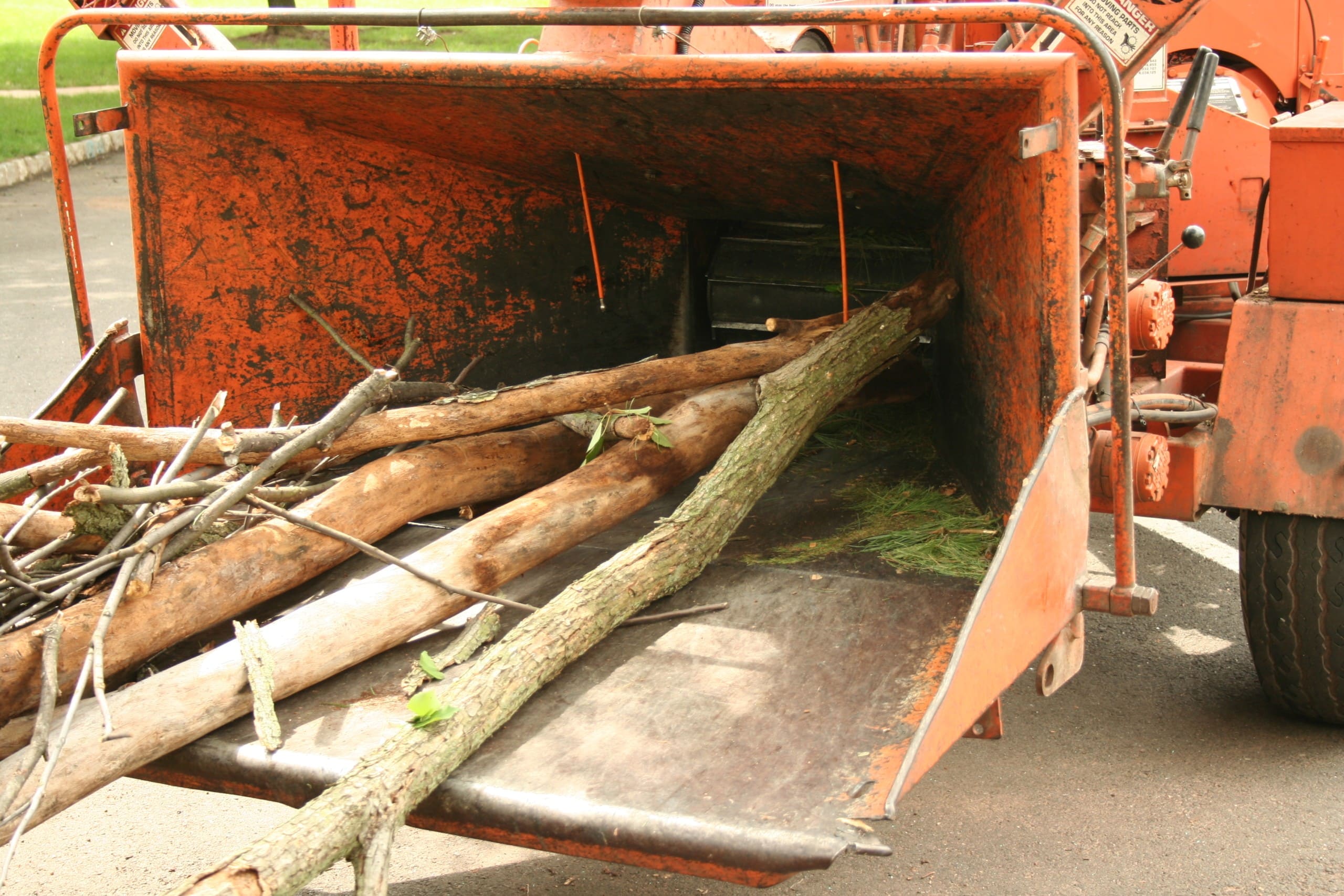 Wood chipper aanhanger onderhoud