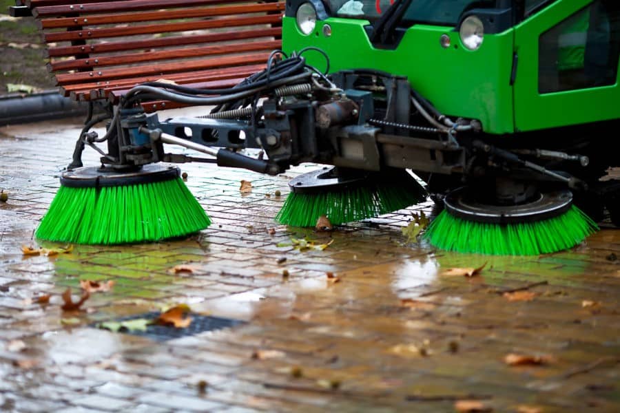 sweeping machine borstelmachine service