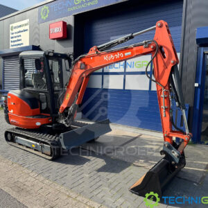 Kubota KX101-3A3 Graafmachine + Grondzeef (Zeefbak)