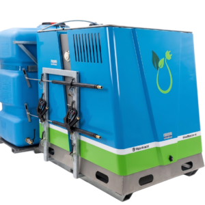 Assortiment 1 WeedMaster eL professionele heetwatermachine voor onkruidbestrijding